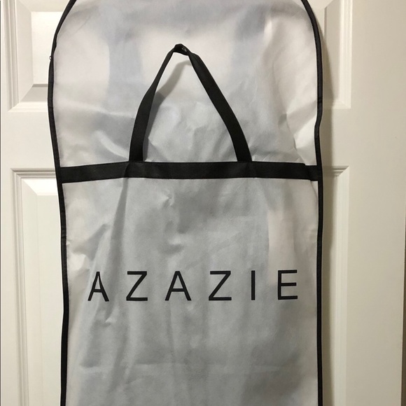 Dusty Blue Bridesmaid Dress - Azazie - Picture 5 of 7